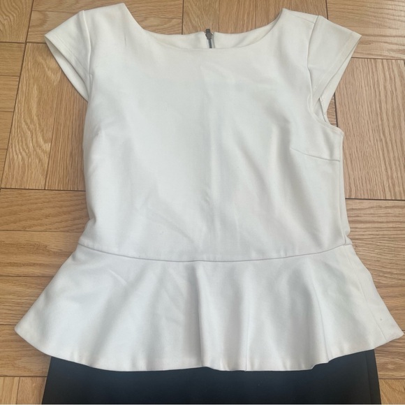 5|48 Peplum Dress XS - Black & White - Picture 6 of 7